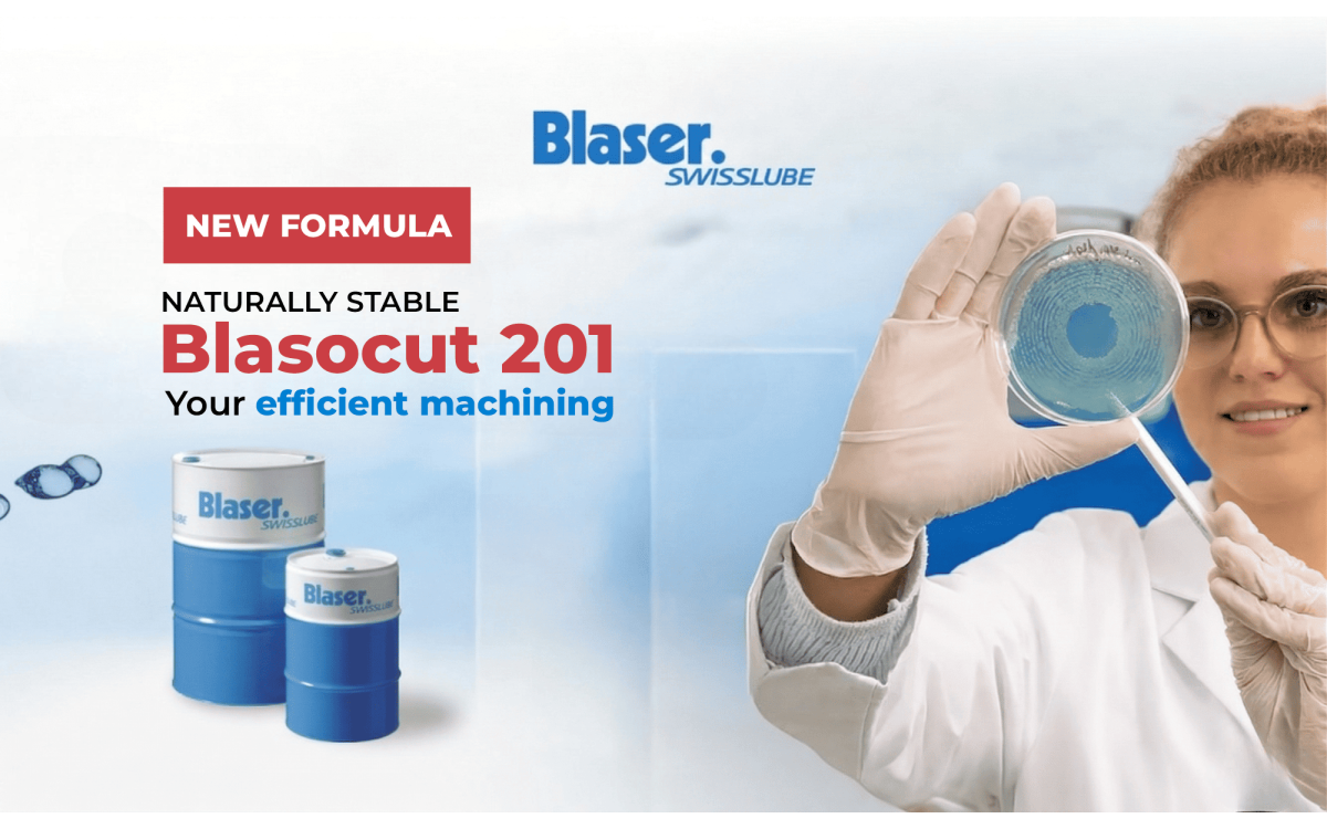Blasocut 201 – naturally stable, next-generation coolant. Why is it worth caring for your emulsion and your machine?