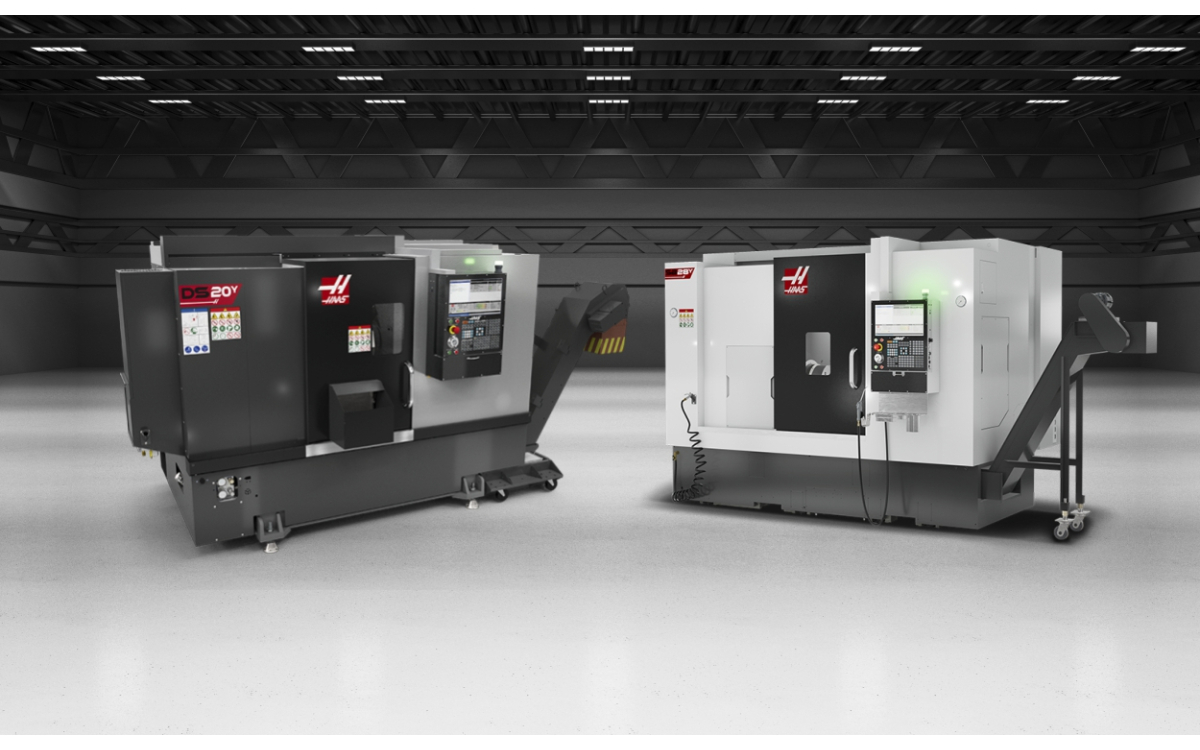 Haas Listens to the Voice of the Customer. Two Game-Changers Revolutionizing Haas Lathes - The DS-20 and SB-28Y