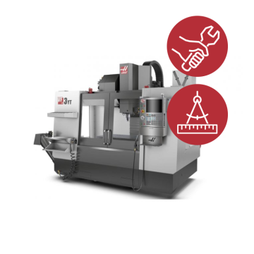 HAAS milling machine service inspection - basic variant