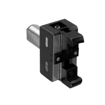 Mechanical bar gripper for CNC lathes with VDI DIN69881 VDI40 / 6 mm - 110 mm shank