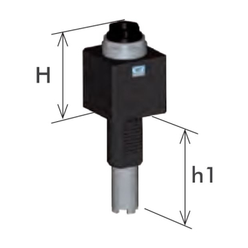 VDI40 HAAS ER32 axial tool holder with external/internal coolant