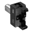 Mechanical bar gripper for CNC lathes with VDI DIN69881 VDI40 / 6 mm - 110 mm shank