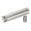 Milling cutter set: D25mm cutter plus 30 stainless steel inserts
